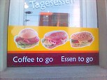 coffee to go / essen to go