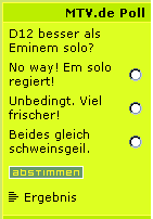 screenshot: mtv.de poll